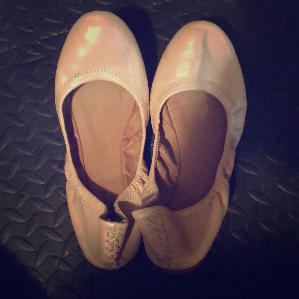 Dusty rose lucky brand flats
